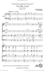 Cover icon of Use Me, Lord sheet music for choir (SATB: soprano, alto, tenor, bass) by Cindy Berry, intermediate skill level