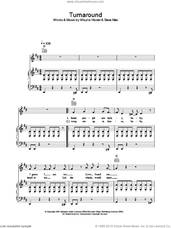 Cover icon of Turnaround sheet music for voice, piano or guitar by Westlife, intermediate skill level