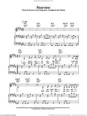 Cover icon of Rearview sheet music for voice, piano or guitar by Anastacia, intermediate skill level