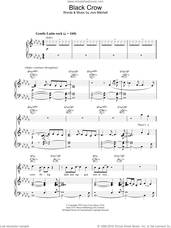 Cover icon of Black Crow sheet music for voice, piano or guitar by Diana Krall, intermediate skill level