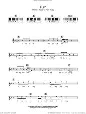 Cover icon of Turn sheet music for piano solo (chords, lyrics, melody) by Merle Travis and Fran Healy, intermediate piano (chords, lyrics, melody)