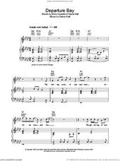 Cover icon of Departure Bay sheet music for voice, piano or guitar by Diana Krall, intermediate skill level