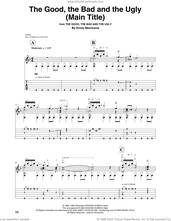 Cover icon of The Good, The Bad And The Ugly (Main Title) (arr. David Jaggs) sheet music for guitar solo by Ennio Morricone, intermediate skill level