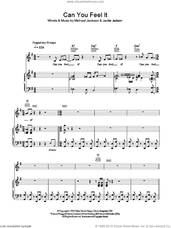 Cover icon of Can You Feel It sheet music for voice, piano or guitar by The Jackson 5, Jackie Jackson and Michael Jackson, intermediate skill level