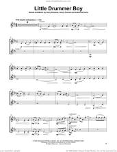 Cover icon of Little Drummer Boy sheet music for two violins (duets, violin duets) by Lindsey Stirling, Harry Simeone, Henry Onorati and Katherine Davis, intermediate skill level
