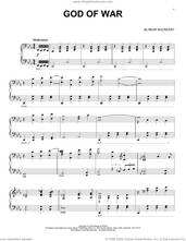 Cover icon of God Of War sheet music for piano solo by Bear McCreary, intermediate skill level