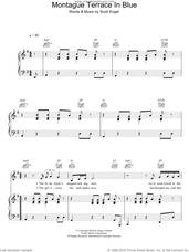 Cover icon of Montague Terrace In Blue sheet music for voice, piano or guitar by Scott Walker and Scott Engel, intermediate skill level