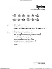 Cover icon of Tiger Feet sheet music for guitar (chords) by Mud, Mike Chapman and Nicky Chinn, intermediate skill level