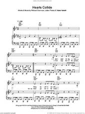 Cover icon of Hearts Collide sheet music for voice, piano or guitar by Little Boots, Julian Peake, Richard Stannard and Victoria Hesketh, intermediate skill level