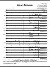 Cover icon of You Are Emmanuel (COMPLETE) sheet music for orchestra/band (Orchestra) by Jennie Lee Riddle, Crystal Yates and BJ Davis, intermediate skill level
