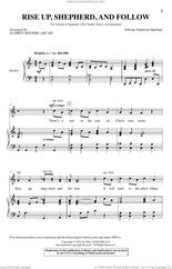 Cover icon of Rise Up, Shepherd, And Follow sheet music for choir (2-Part) by Audrey Snyder and Miscellaneous, intermediate duet