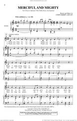 Cover icon of Merciful And Mighty sheet music for choir (2-Part) by Cindy Berry, intermediate duet