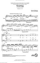 Cover icon of Soaring sheet music for choir (SATB: soprano, alto, tenor, bass) by Paul Langford, intermediate skill level