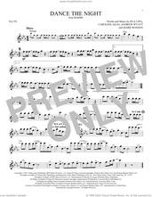 Cover icon of Dance The Night (from Barbie) sheet music for flute solo by Dua Lipa, Andrew Wyatt Blakemore, Caroline Ailin and Mark Ronson, intermediate skill level