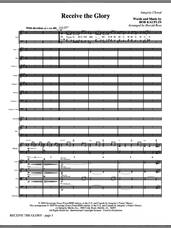 Cover icon of Receive The Glory (COMPLETE) sheet music for orchestra/band (Orchestra) by Harold Ross and Bob Kauflin, intermediate skill level