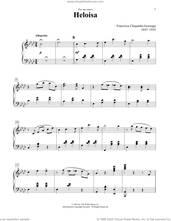 Cover icon of Heloisa sheet music for piano solo (elementary) by Chiquinha Gonzaga, Charmaine Siagian and Sonya Schumann, classical score, beginner piano (elementary)