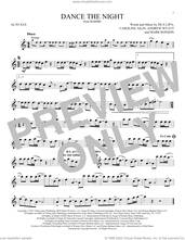 Cover icon of Dance The Night (from Barbie) sheet music for alto saxophone solo by Dua Lipa, Andrew Wyatt Blakemore, Caroline Ailin and Mark Ronson, intermediate skill level