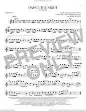 Cover icon of Dance The Night (from Barbie) sheet music for tenor saxophone solo by Dua Lipa, Andrew Wyatt Blakemore, Caroline Ailin and Mark Ronson, intermediate skill level