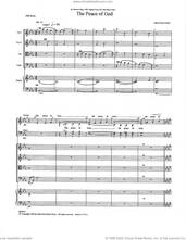 Cover icon of The Peace Of God (COMPLETE) sheet music for orchestra/band (Instrumental Accompaniment) by Allan Robert Petker, classical score, intermediate skill level