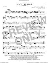Cover icon of Dance The Night (from Barbie) sheet music for trumpet solo by Dua Lipa, Andrew Wyatt Blakemore, Caroline Ailin and Mark Ronson, intermediate skill level