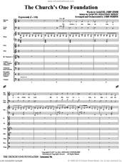 Cover icon of The Church's One Foundation (COMPLETE) sheet music for orchestra/band by Samuel Sebastian Wesley, Samuel John Stone and John Purifoy, intermediate skill level