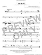 Cover icon of Lift Me Up (from Black Panther: Wakanda Forever) sheet music for trombone solo by Rihanna, Ludwig Goransson, Robyn Fenty, Ryan Coogler and Temilade Openiyi, intermediate skill level