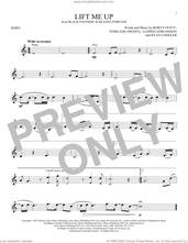Cover icon of Lift Me Up (from Black Panther: Wakanda Forever) sheet music for horn solo by Rihanna, Ludwig Goransson, Robyn Fenty, Ryan Coogler and Temilade Openiyi, intermediate skill level