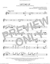 Cover icon of Lift Me Up (from Black Panther: Wakanda Forever) sheet music for alto saxophone solo by Rihanna, Ludwig Goransson, Robyn Fenty, Ryan Coogler and Temilade Openiyi, intermediate skill level