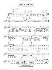 Cover icon of Spirit In The Sky sheet music for voice and other instruments (fake book) by Gareth Gates and Doctor and The Medics, intermediate skill level