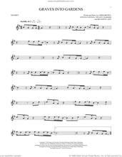 Cover icon of Graves Into Gardens sheet music for trumpet solo by Elevation Worship, Brandon Lake, Chris Brown, Steven Furtick and Tiffany Hammer, intermediate skill level