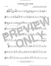 Cover icon of O Praise The Name (Anastasis) sheet music for alto saxophone solo by Hillsong Worship, Benjamin Hastings, Dean Ussher and Marty Sampson, intermediate skill level