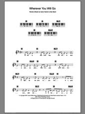 Cover icon of Wherever You Will Go sheet music for piano solo (chords, lyrics, melody) by The Calling, Aaron Kamin and Alex Band, intermediate piano (chords, lyrics, melody)