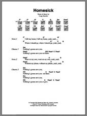 Cover icon of Homesick sheet music for guitar (chords) by The Vines and Craig Nicholls, intermediate skill level