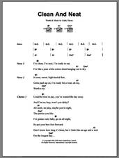 Cover icon of Clean And Neat sheet music for guitar (chords) by Cathy Davey, intermediate skill level