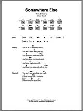 Cover icon of Somewhere Else sheet music for guitar (chords) by Razorlight and Johnny Borrell, intermediate skill level