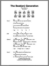 Cover icon of The Beat(en) Generation sheet music for guitar (chords) by The The and Matt Johnson, intermediate skill level