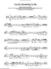 Cover icon of You Do Something To Me sheet music for voice and other instruments (fake book) by Paul Weller, intermediate skill level
