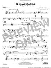 Cover icon of Cinema Paradiso (arr. Mark Taylor) sheet music for jazz band (alto sax 1) by Ennio Morricone, Mark Taylor and Andrea Morricone, intermediate skill level