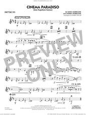 Cover icon of Cinema Paradiso (arr. Mark Taylor) sheet music for jazz band (baritone sax) by Ennio Morricone, Mark Taylor and Andrea Morricone, intermediate skill level