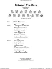 Cover icon of Between The Bars sheet music for guitar (chords) by Elliott Smith, intermediate skill level
