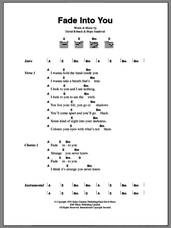Cover icon of Fade Into You sheet music for guitar (chords) by Mazzy Star, David Roback and Hope Sandoval, intermediate skill level