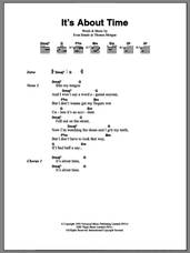 Cover icon of It's About Time sheet music for guitar (chords) by Lemonheads, Evan Dando and Thomas Morgan, intermediate skill level