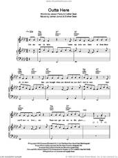 Cover icon of Outta Here sheet music for voice, piano or guitar by Esme Denters, Ester Dean, Jamal Jones and Jason Perry, intermediate skill level
