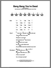 Cover icon of Bang Bang You're Dead sheet music for guitar (chords) by Dirty Pretty Things, Anthony Rossomando, Carl Barat, David Hammond and Gary Powell, intermediate skill level