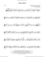 Cover icon of I Will Rise sheet music for flute solo by Chris Tomlin, Jesse Reeves, Louis Giglio and Matt Maher, intermediate skill level