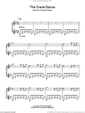 Cover icon of The Crane Dance sheet music for piano solo by Ludovico Einaudi, classical score, intermediate skill level