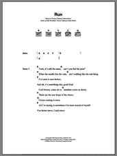 Cover icon of Run sheet music for guitar (chords) by Gnarls Barkley, Brian Burton, Keith Mansfield and Thomas Callaway, intermediate skill level