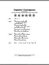 Cover icon of Captain's Courageous sheet music for guitar (chords) by The Levellers, Charles Heather, Jeremy Cunningham, Jonathan Sevink, Mark Chadwick and Simon Friend, intermediate skill level
