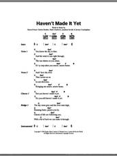Cover icon of Haven't Made It Yet sheet music for guitar (chords) by The Levellers, Charles Heather, Jeremy Cunningham, Jonathan Sevink, Mark Chadwick and Simon Friend, intermediate skill level
