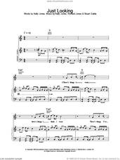 Cover icon of Just Looking sheet music for voice, piano or guitar by Stereophonics, intermediate skill level